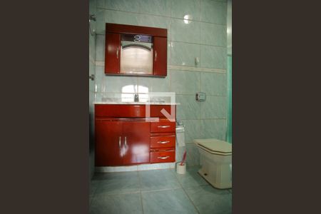 Banheiro da Suíte  de casa para alugar com 3 quartos, 240m² em Cooperativa, São Bernardo do Campo