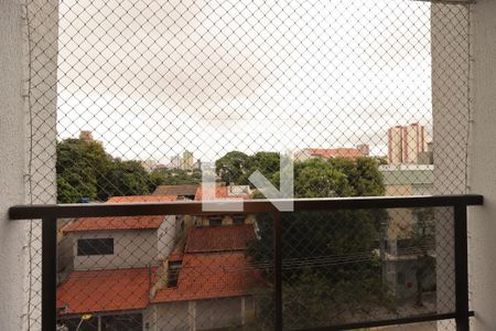 Sacada da Sala de apartamento para alugar com 2 quartos, 70m² em Vila Valparaíso, Santo André