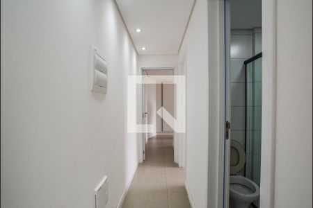 Corredor de apartamento para alugar com 2 quartos, 53m² em Casa Branca, Santo André