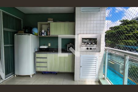 Varanda  de apartamento para alugar com 3 quartos, 71m² em Barra da Tijuca, Rio de Janeiro