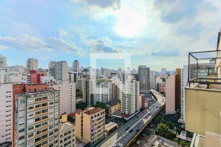 Varanda de apartamento para alugar com 3 quartos, 140m² em Santa Cecilia, São Paulo