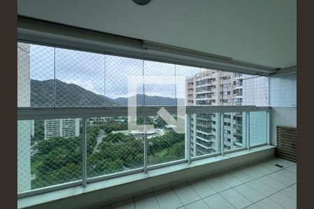 Varanda de apartamento para alugar com 3 quartos, 124m² em Recreio dos Bandeirantes, Rio de Janeiro