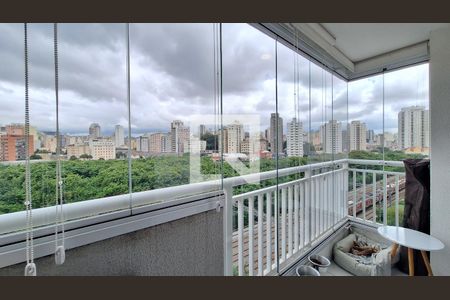 Varanda e área de serviço de apartamento para alugar com 2 quartos, 41m² em Barra Funda, São Paulo