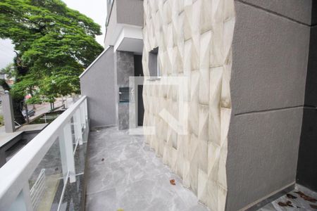 Varanda da Sala de apartamento à venda com 3 quartos, 84m² em Vila Sao Pedro, Santo André