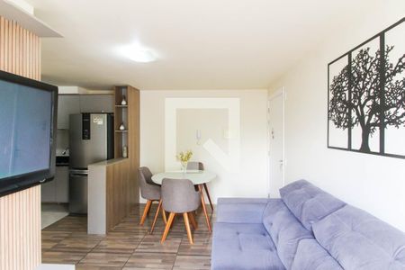 Sala de apartamento à venda com 2 quartos, 47m² em Olaria, Canoas