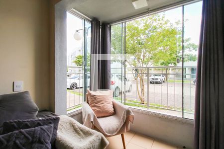 Sala de apartamento à venda com 2 quartos, 47m² em Olaria, Canoas