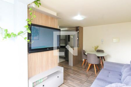 Sala de apartamento à venda com 2 quartos, 47m² em Olaria, Canoas