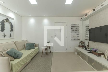 Sala de apartamento à venda com 1 quarto, 45m² em Santo Amaro, São Paulo