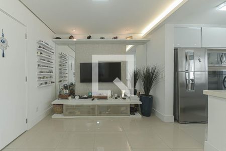 Sala de apartamento à venda com 1 quarto, 45m² em Santo Amaro, São Paulo