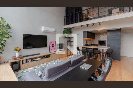 Sala de apartamento à venda com 1 quarto, 72m² em Petrópolis, Porto Alegre