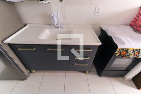 Sala/Cozinha de apartamento para alugar com 1 quarto, 28m² em Belenzinho, São Paulo