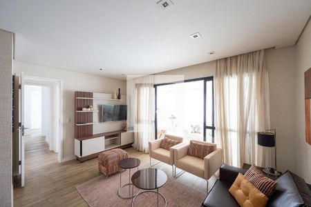 Sala de apartamento para alugar com 3 quartos, 110m² em Chácara Inglesa, São Paulo