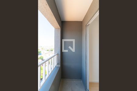 Varanda da Sala de apartamento para alugar com 1 quarto, 25m² em Jardim Imperador (zona Leste), São Paulo