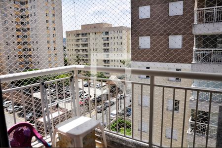 Detalhe - Varanda da Sala e Sala de Jantar de apartamento para alugar com 2 quartos, 52m² em Freguesia do Ó, São Paulo