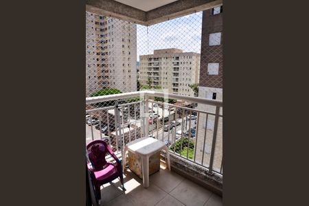 Detalhe - Varanda da Sala e Sala de Jantar de apartamento para alugar com 2 quartos, 52m² em Freguesia do Ó, São Paulo