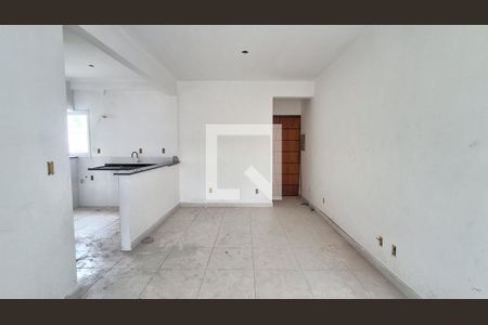 Sala  de apartamento à venda com 1 quarto, 50m² em Vila Caminho do Mar, São Bernardo do Campo