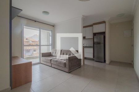 Sala/Sala de jantar de apartamento para alugar com 2 quartos, 61m² em Vila Morelli, Mauá