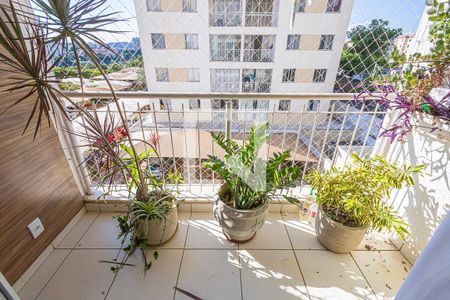 varanda de apartamento à venda com 2 quartos, 80m² em Jardim Guanabara, Belo Horizonte