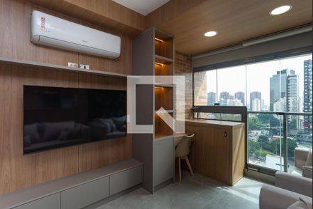 Sala de apartamento para alugar com 2 quartos, 58m² em Perdizes, São Paulo