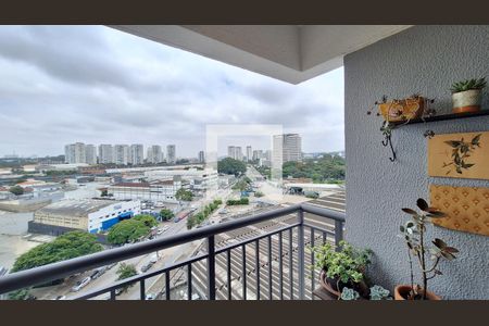 Varanda e área de serviço de apartamento à venda com 1 quarto, 41m² em Lapa de Baixo, São Paulo