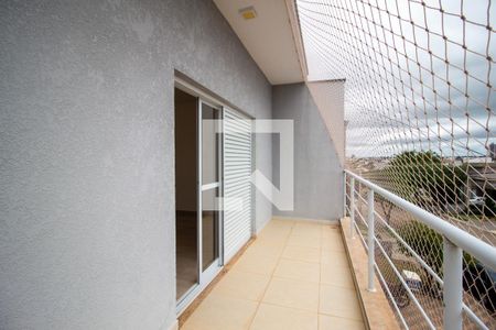 Varanda da Suite 1 de casa de condomínio para alugar com 4 quartos, 220m² em Loteamento Dinora Rosa, Sorocaba