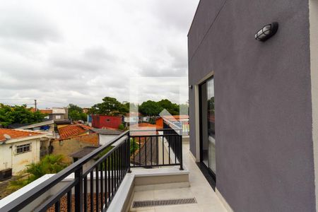 Varanda de apartamento à venda com 1 quarto, 51m² em Cupecê, São Paulo