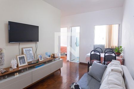 sala de apartamento à venda com 2 quartos, 70m² em Buritis, Belo Horizonte