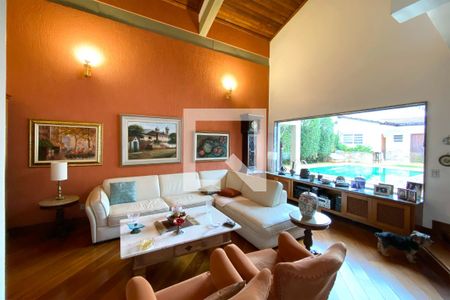 Sala de casa à venda com 5 quartos, 420m² em Belvedere, Belo Horizonte