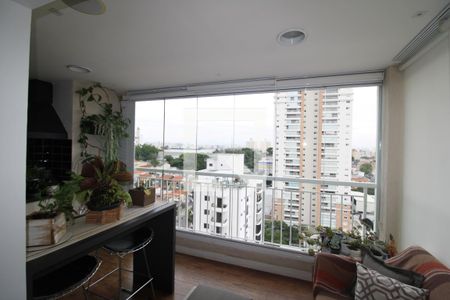 Sala / Cozinha - Varanda de apartamento à venda com 2 quartos, 73m² em Santa Teresinha, São Paulo