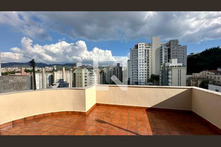 Terraço  de apartamento à venda com 3 quartos, 163m² em Luxemburgo, Belo Horizonte