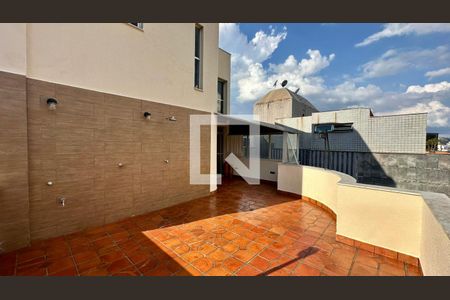 Terraço  de apartamento à venda com 3 quartos, 163m² em Luxemburgo, Belo Horizonte