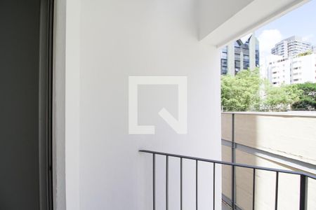 Varanda de apartamento para alugar com 1 quarto, 35m² em Indianópolis, São Paulo