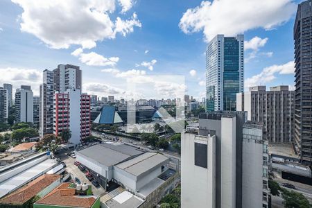 Sala/Cozinha - Vista de apartamento para alugar com 2 quartos, 85m² em Pinheiros, São Paulo