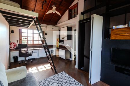 Suíte 1 de casa de condomínio à venda com 2 quartos, 185m² em Tristeza, Porto Alegre