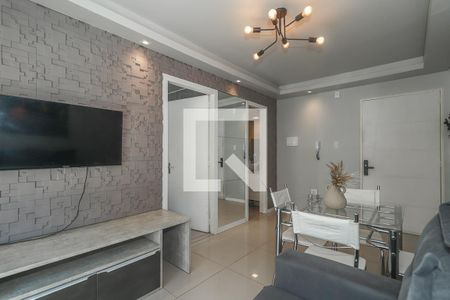 Sala de apartamento para alugar com 1 quarto, 39m² em Humaitá, Porto Alegre