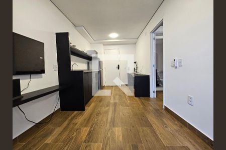 Sala/Cozinha de kitnet/studio para alugar com 1 quarto, 31m² em Vila Cordeiro, São Paulo