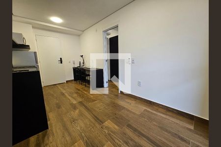 Sala/Cozinha de kitnet/studio para alugar com 1 quarto, 31m² em Vila Cordeiro, São Paulo