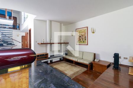 Sala de casa para alugar com 4 quartos, 559m² em Brooklin, São Paulo