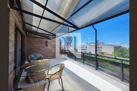 Varanda de apartamento à venda com 3 quartos, 300m² em Recreio dos Bandeirantes, Rio de Janeiro
