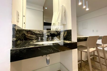 Banheiro de kitnet/studio à venda com 1 quarto, 35m² em Buritis, Belo Horizonte