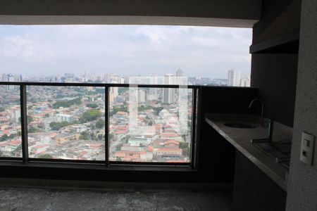 Varanda da Sala de apartamento à venda com 3 quartos, 105m² em Ipiranga, São Paulo