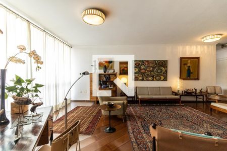 Sala de apartamento para alugar com 3 quartos, 182m² em Santa Cecilia, São Paulo