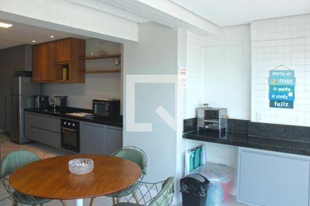 Sala de apartamento para alugar com 1 quarto, 50m² em Pompéia, Santos