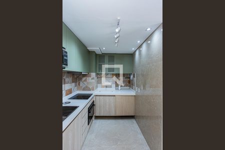 Sala, cozinha e área de serviço de apartamento à venda com 2 quartos, 39m² em Vila Barreto, São Paulo