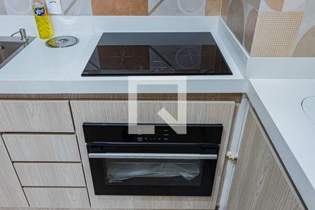 Sala, cozinha e área de serviço de apartamento à venda com 2 quartos, 39m² em Vila Barreto, São Paulo