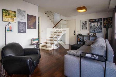 Sala  de apartamento à venda com 2 quartos, 100m² em Jardim Londrina, São Paulo