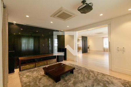 Sala TV de apartamento para alugar com 3 quartos, 340m² em Batel, Curitiba