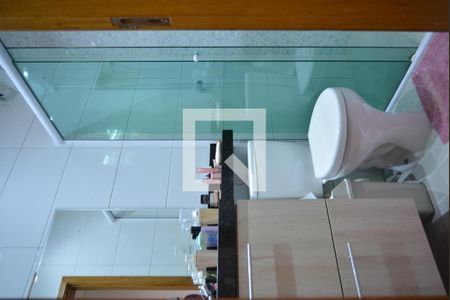 Banheiro da Suíte de apartamento para alugar com 2 quartos, 72m² em Vila Valparaíso, Santo André