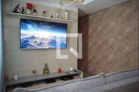 Sala de apartamento para alugar com 2 quartos, 72m² em Vila Valparaíso, Santo André