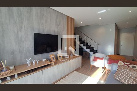 Sala de apartamento à venda com 4 quartos, 163m² em Nova Gerti, São Caetano do Sul